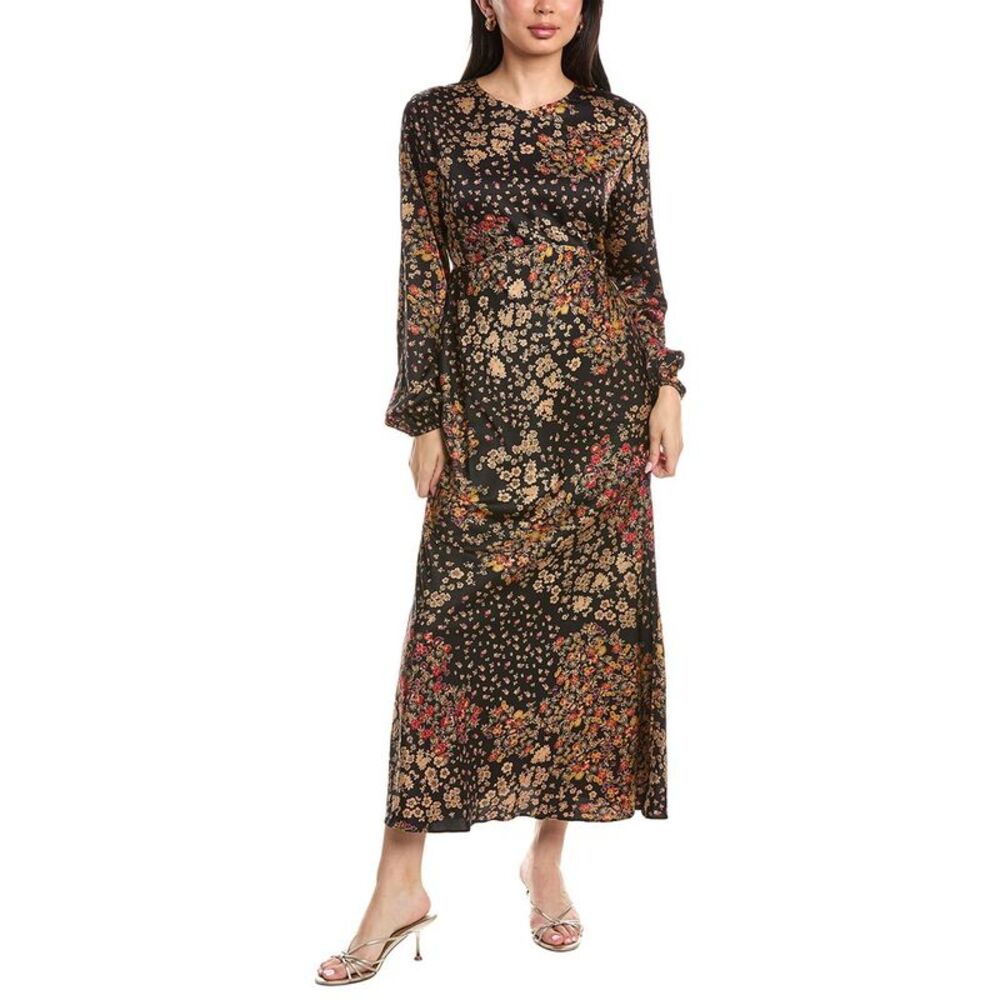 One Fine Day Womens Maxi Bias Dress